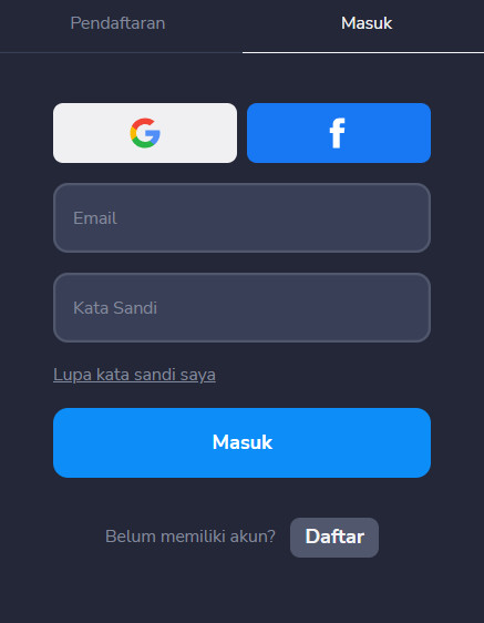 cara masuk akun stockity