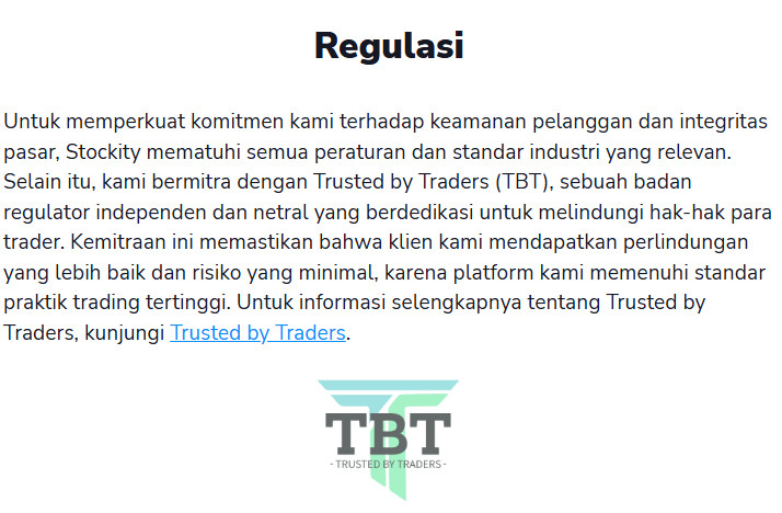 apakah stockity aman di indonesia