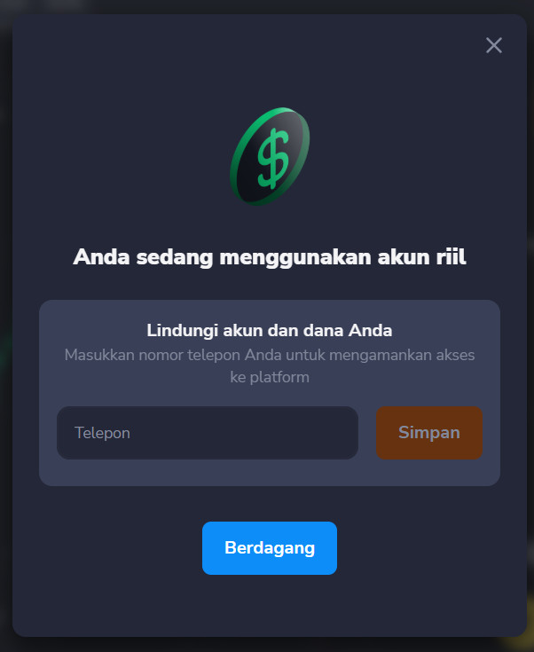 cara daftar akun stockity indonesia